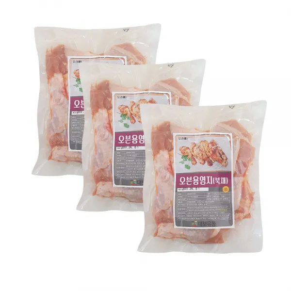 대보유통 몰도리도리 닭다리 북채 마니커닭다리 마니커북채 에어프라이어용닭다리 오븐용닭다리 오븐용북채, 1세트, 01. 오븐용 닭다리 500g 3팩