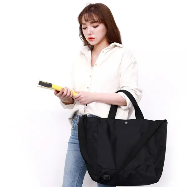 옵션#1 블랙#기본 Simple 크로쓰백 껌정 큰사이즈 어깨걸침 색 고객님을감동시킬상품 +52247변액+ 심플 베이직 빅 크로스백 숄더백 옥스퍼드 대용량 레프트 필드 검정