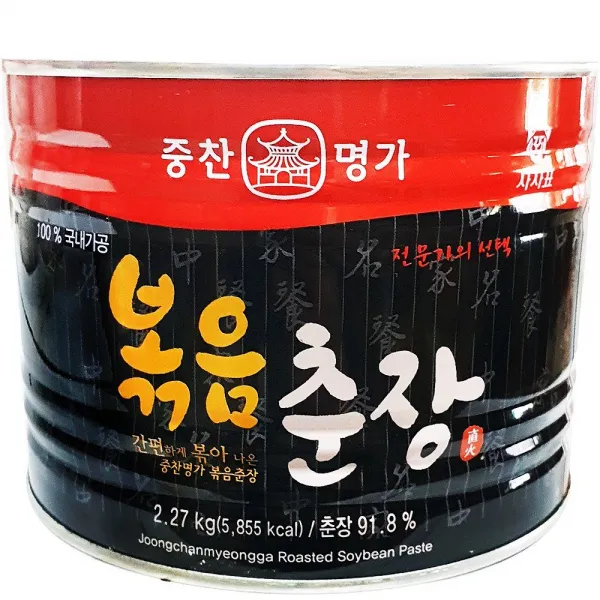 2.27kg X6개 명가 볶음 사자표 식당용 업소용 요리 중국 중식 중찬 중화 집 춘장 볶은 찌개양념 반찬장류, GC 1