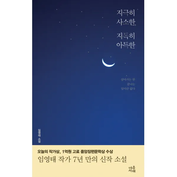 지극히 사소한, 지독히 아득한:임영태 소설, 마음서재