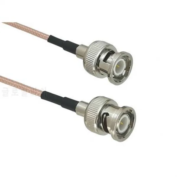 BNC 남성 마개 똑 바른 RG316 RF 잠바 떠꺼머리 4inch ~ 10FT에 케이블 BNC, 상세내용참조