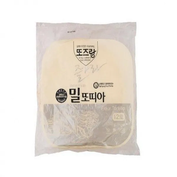 윤성팡 냉동 남향또즈랑12in치흰색또띠아 1.2kg 월남쌈 또띠아, 1