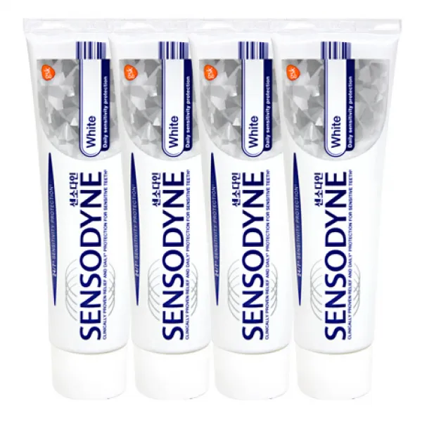 센소다인 화이트치약113g 치약, 4개, 113g