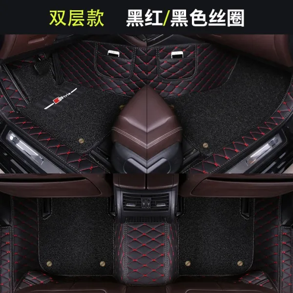들랑잡화점 코일카 매트 년 신 육풍 X7 갈수록 힘이 있다 자동차바닥깔판 Suv 전용 포위 더블레이어 개장 블랙 레드 블랙 코일 Threshol
