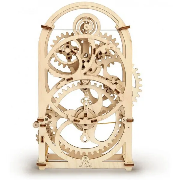타이머 Ugears-기계적인 나무로되는 모형 자기 조립 Brainteaser 십대 성인 완벽한 선물 DIY, 1