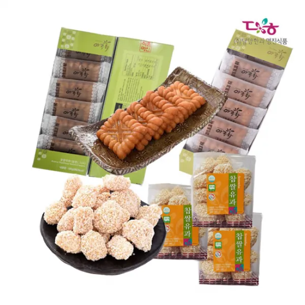  담양한과 찹쌀 약과 180g X 2 1box