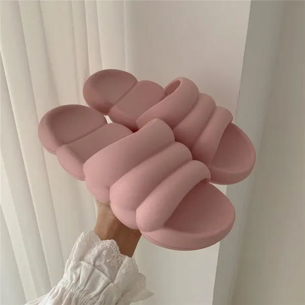 뚱 마시멜로우 마카롱 미쉐린 미쉘린 실내 사무실 쿠션슬리퍼 귀여운 커플 실내화 남녀공용
