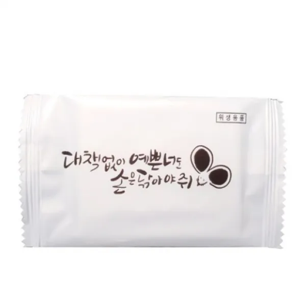캐릭터 대책없이 예쁜 너도 손은 닦아야쥐 일회용 업소용 위생 물티슈 낱개포장형, 2팩, 1000매