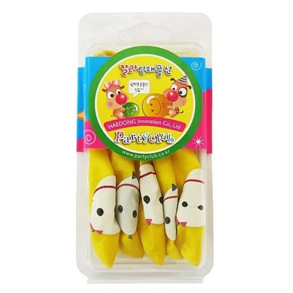 New_파티 함박웃음풍선 2000w.2가지그림 매입랜덤.1세트/5P_N/e+