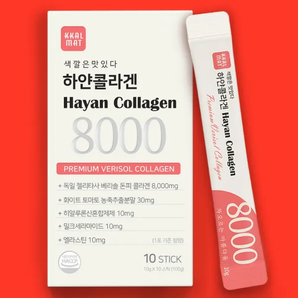 색깔은맛있다 하얀콜라겐 8000 10p, 2개, 100g