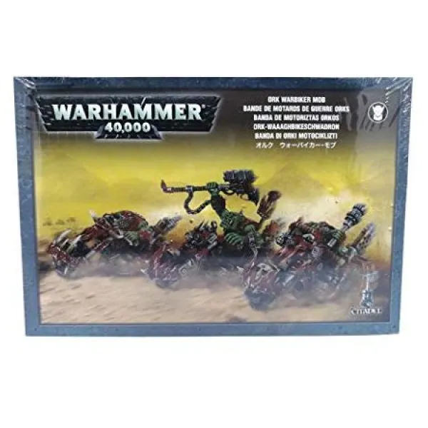 워해머 40K 오크 Warbiker 마피아 999999118154, One Size