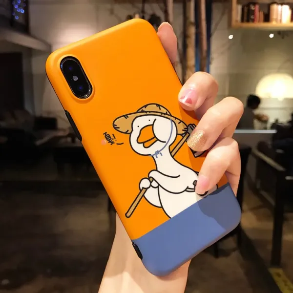 아이폰케이스 동일한타입 사과 11핸드폰케이스 iPhone8plus커플용품 XR실리콘 7p셀럽 11promax귀여운 애니메이션 6s파우치 xs max전면덮개 떨어트림방지 7남성 밭갈