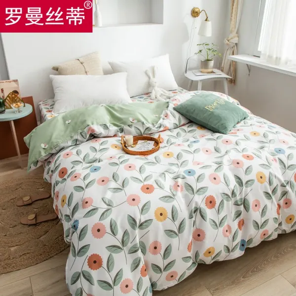 이불커버 싱글 순면 1.5m1.8x2.0싱글 150더블 200x230전체면이불 커버 180x220x240, C11-플라워 경박 한
