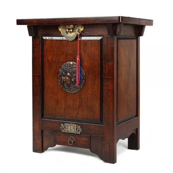 상감 오동 뒤주 중 노씨공방 단품