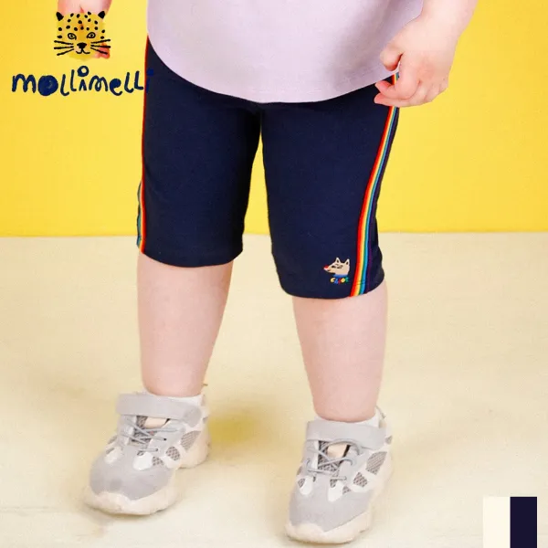 몰리멜리 아동용 일곱빛깔 5부 레깅스