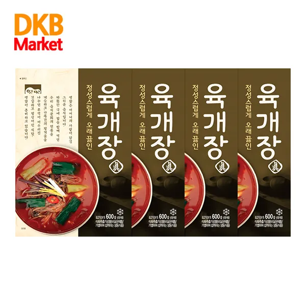 고향식품 옛맛 육개장 진 600g x 4개
