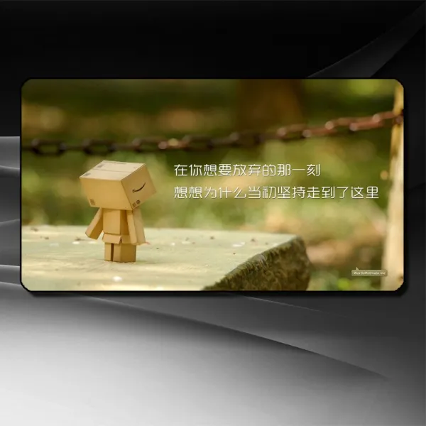마우스장패드 전공 슈퍼빅사이즈 리그오브레전드 게임마우스 매트 두꺼운 테이블패드 감치질 50x90cm, T01-넣기금지 버리다