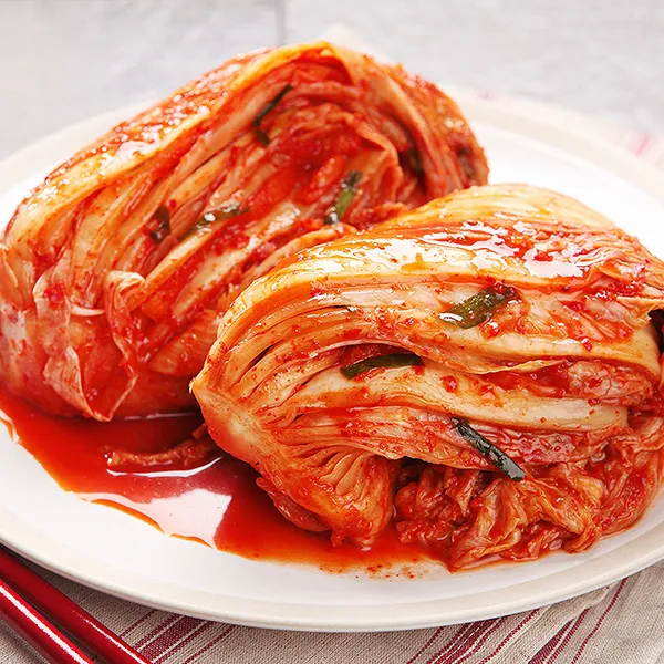 [감동] 수입산 포기배추김치, 1box, 10kg 6-9포기
