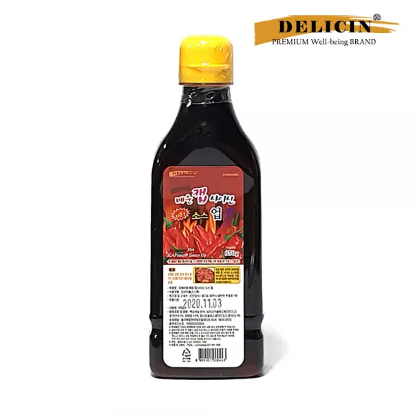 델리신 캡사이신 소스 (650G)