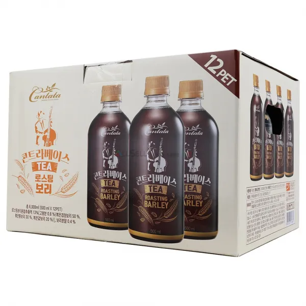 칸타타 콘트라베이스 티 로스팅보리 500ml X 12개 12개입