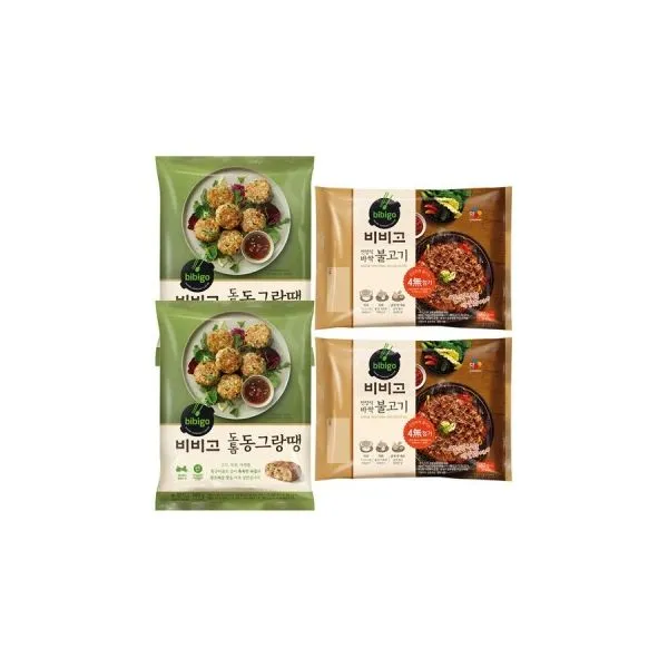 비비고 도톰동그랑땡 560g x2 + 언양식바싹불고기 460g