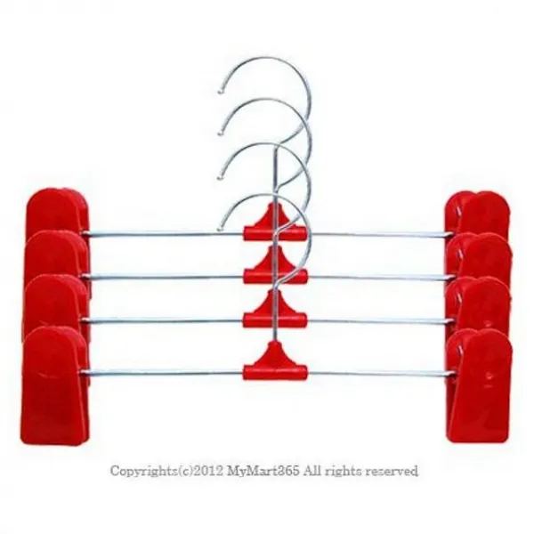 우니유리 바지걸이 4p 세탁 빨래건조 옷걸이 수건건조 바지정리 치마 1 해당상품