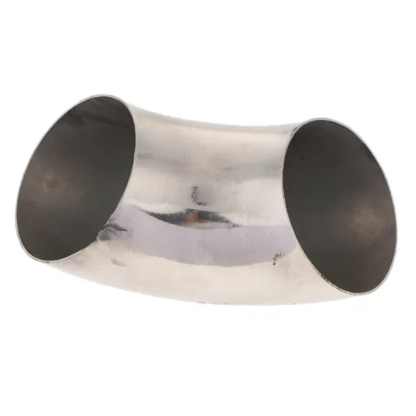 FWT 76mm 90도 굴대 굴곡 201 스테인리스 관 배출 우두머리 2.5inch
