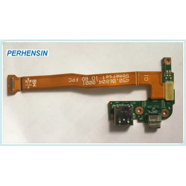 [해외] 정품델 장소 10 프로 5056 공중제비 전원 분배 USB-C 보드 CHA01 14H88-1 46XRT, 0.2m