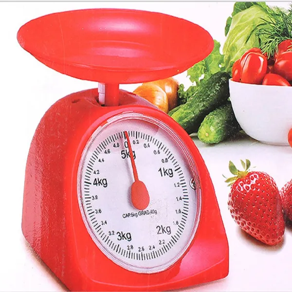 제이와이홀딩스 가정 식당 업소 음식 무게 측정 5키로 저울, 색상랜덤, 저울(5kg)