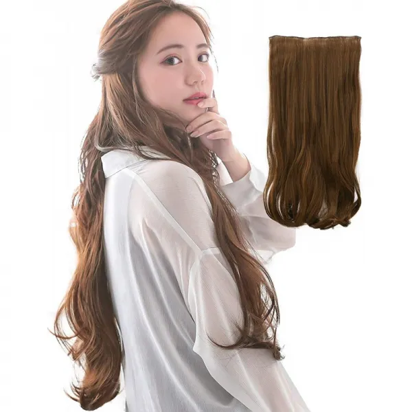 [AQUADOLL(아쿠아 도루)]윙 목덜미 위그 오페라의 롱 연장술 어레인지 포인트 위그 MBG. 말론 베이지 wgt, 1