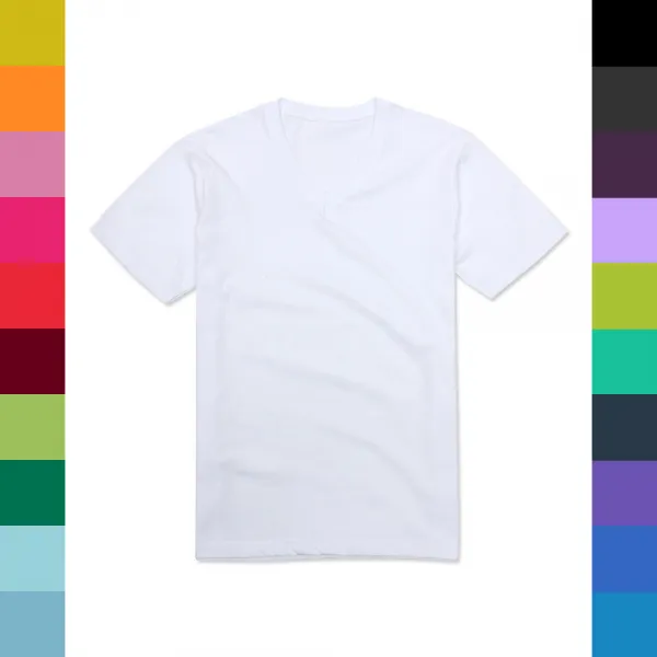 무지티센터 반팔 브이넥 티셔츠 30수 면 기본 코디 COMASA 4COLOR 남여공용 S-3XL 빅사이즈