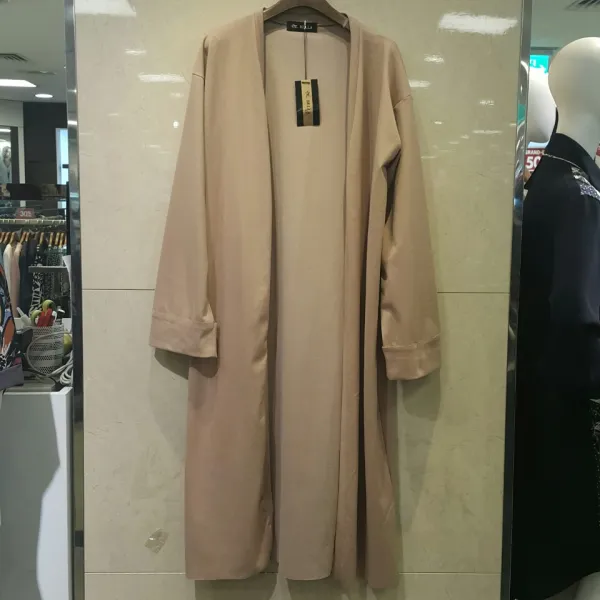엠벨라 가을신상 소매통이넓은 모던롱가디건베이지울산점