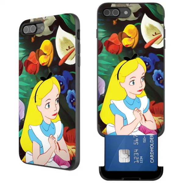  바보사랑 아이폰7플러스 디즈니 정품 앨리스 카드슬롯 케이스 앨리스