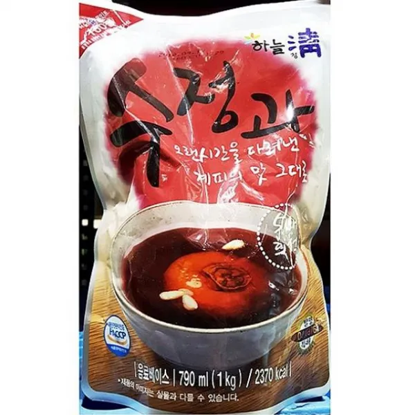 차이나차차 수정과농축액 하늘청 790ml X10 수정과, 1