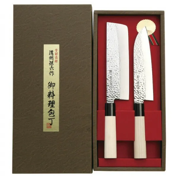 HG1901농주 손자 육편 옛 격식화 식칼 2세트