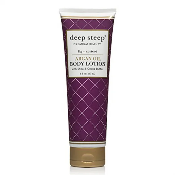 Deep Steep 아르간 오일 바디 로션, 236ml, 1개, Fig Apricot