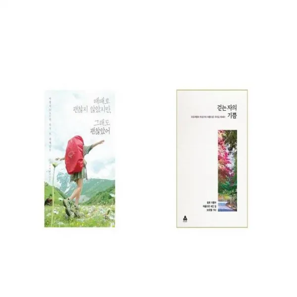때때로 괜찮지 않았지만 그래도 괜찮았어 + 걷는 자의 기쁨 [세트상품]