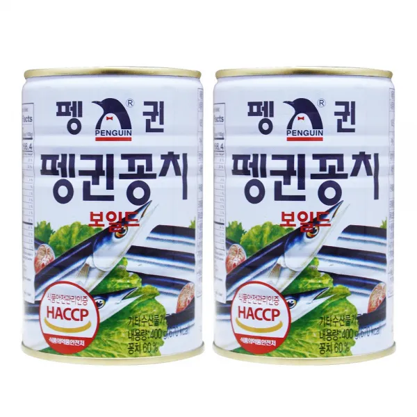 펭귄 꽁치통조림 400g x, 10캔