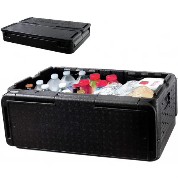 아이스박스 접이식(대용량 60L)쿨러백[뛰어난 보온 W기능]수납박스 쿨러box 보냉백 에코백[캠프 바베큐 야외 등에서 맹활약JUBILE
