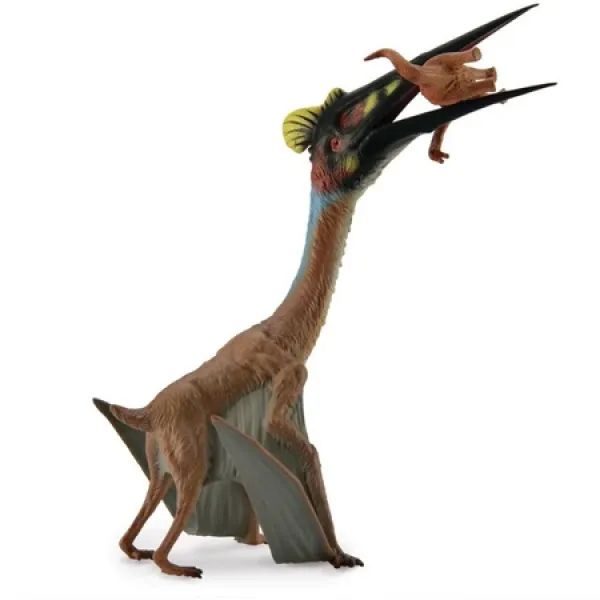 CollectA Prehistoric Life Quetzalcoatlus for Prey 공룡 장난감 피규어 - 고생물학자 승인 핸드 페인트, 상세 설명 참조0