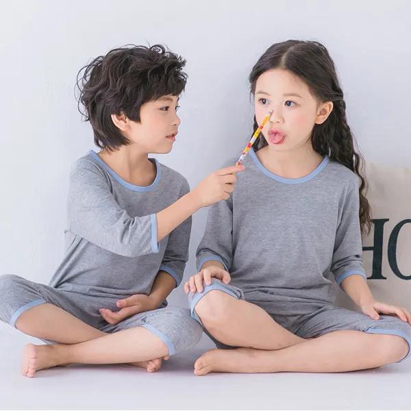 빌도르앙팡 아동 유아 키즈 7부 실내복 상하 세트