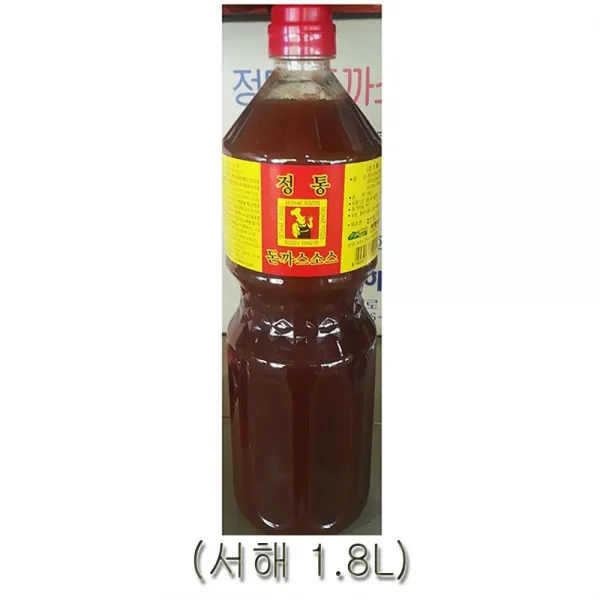 서해 돈까스소스 1.8리터 간단요리 돈가스소스 간단요리 건강에좋은음식 경양식돈까스소스 돈가스소스 돈까스소스 맛있는소스 업소용식자재 업소용식재료 정성가득, 본상품선택