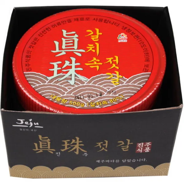 삼다몰 제주 진주식품 갈치속젓(500g) 2개, 단품없음