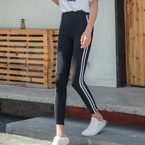 바른몰 여성 겨울 블랙 기모 바지