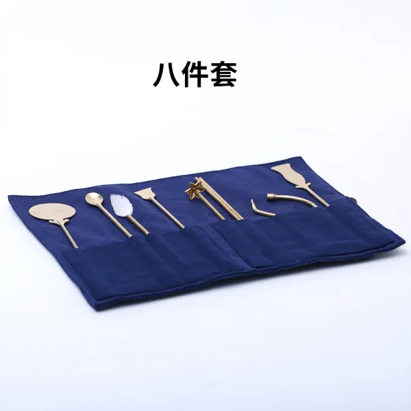 순동 도구 8건 옭아매다 탁공훈향전향 숟가락 회 누르다 7종 용구 8피스