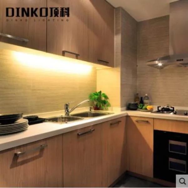 에스컴퍼니 Led 얇은 적외선 소각 센서등장주방장 캐비닛 80cm온광원