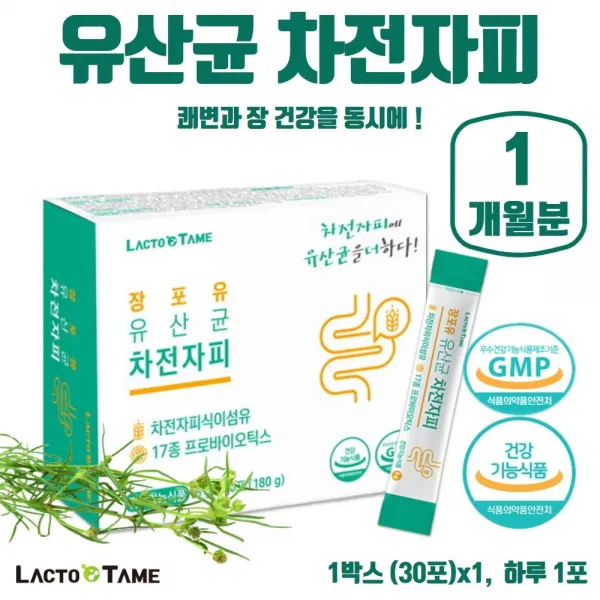 2중 기능성 복합 장건강 쾌변 차전자피 유산균 배변 활동과 장건강을 동시에 생각하시는 남성 여성 수험생 중년 갱년기 노인 노년 시니어 직장인 주부 고3 중학생 고등학생 환자, 12통   12개월분