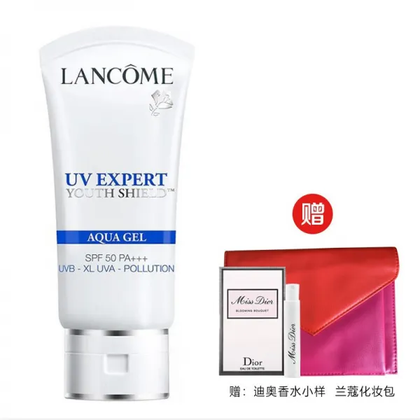 랜콤 lancome luctic 소백관 방 0 선크림 공기감호 유방 UV 청순 연석 수안격리 SPF50 공기감방 0 선크림 30ml, 단일상품