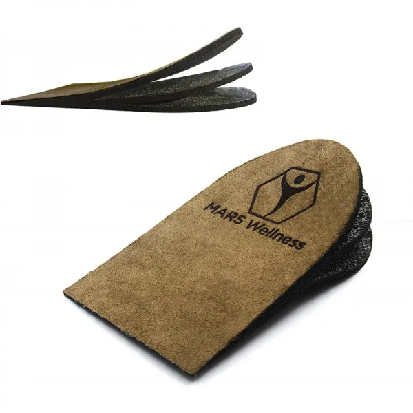 발 뒤꿈치와 다리 길이 불일치에 대한 조정 가능한 정형 외과 뒤꿈치 리프트-소형-4 팩