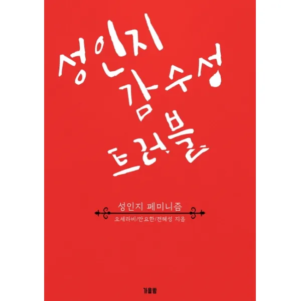 성인지 감수성 트러블:성인지 페미니즘 가을밤 9791197288906 오세라비 안요한 전혜성 공저